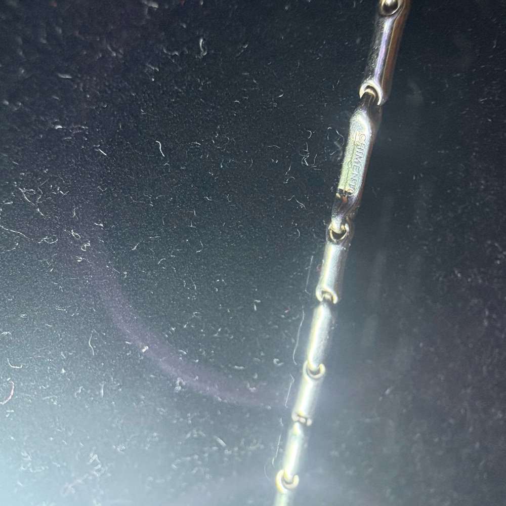 Elegant CHIMENTO 18k White Gold Heart Necklace - Picture 10 of 13